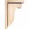 Ekena Millwork Del Monte Smooth Corbel w/Backplate, Douglas Fir, 7 1/2"W x 8"D x 12"H COR08X08X12DEL01SDF - alternate 2